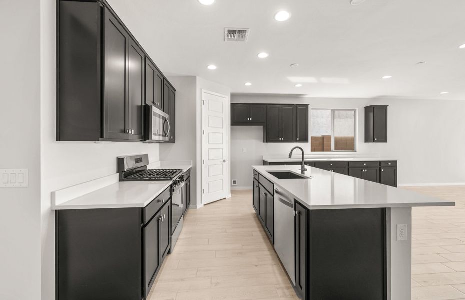 Furnished interior view inside a new home in Soleo, San Tan Valley (Image 5).