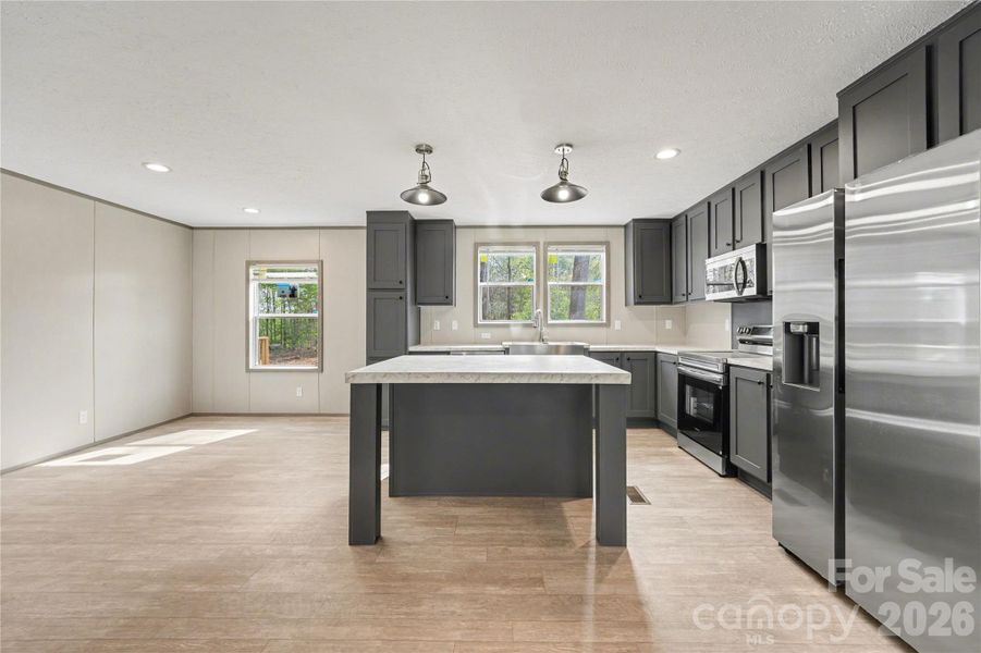 Furnished interior view inside a new home in , Statesville (Image 7).
