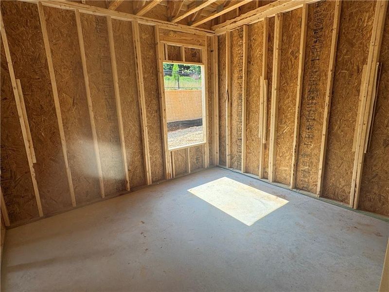 In-progress construction of a new home in Langston Reserve, Cartersville, GA (Image 21).