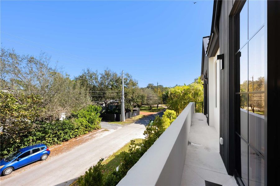 Exterior details and patio area of a home in , Miami (Image 26). Exterior details and patio area of a home in , Miami (Image 26).