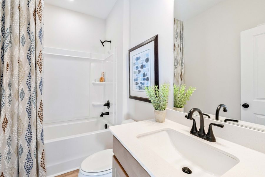 Furnished interior view inside a new home in Jackson Hills, Clarksville (Image 7).