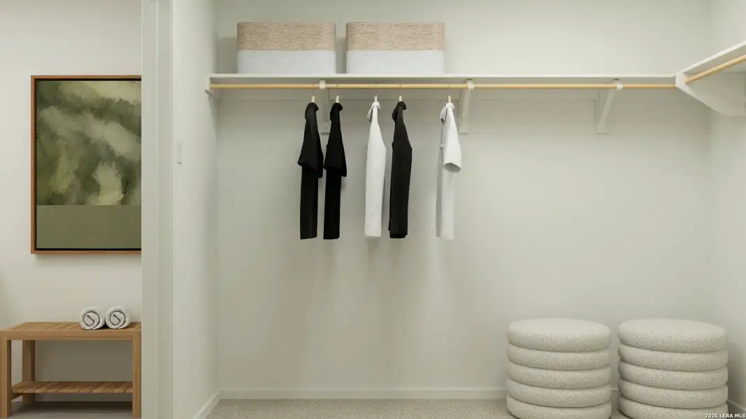 Furnished interior view inside a new home in Ridge View Estates, Seguin (Image 4).