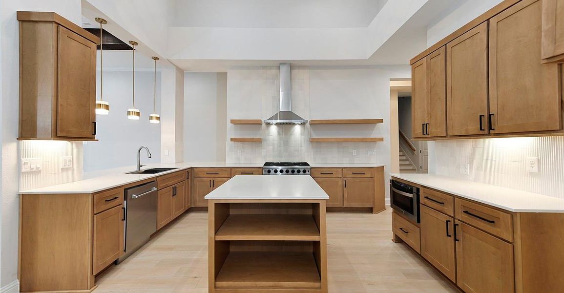 Furnished interior view inside a new home in Malaga Forest, Shenandoah (Image 11).