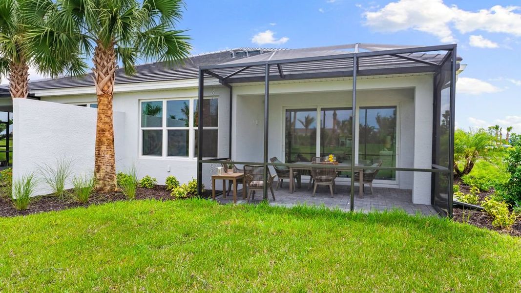 Representative exterior details of a home built from the Ibis by Taylor Morrison in Skye Ranch Community Group Page, Sarasota (Image 19). Representative exterior details of a home built from the Ibis by Taylor Morrison in Skye Ranch Community Group Page, Sarasota (Image 19).