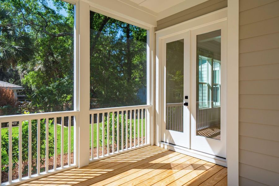 Exterior details and patio area of a home in , Mount Pleasant (Image 37).