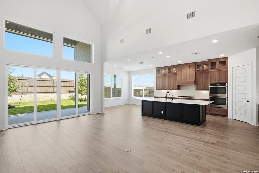 Furnished interior view inside a new home in Prominence Urban, San Antonio (Image 10).