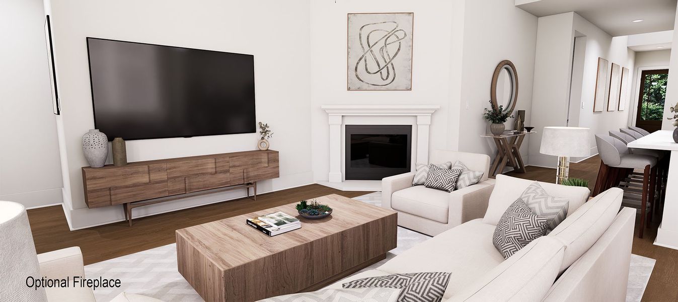 The El Paso - Optional Fireplace