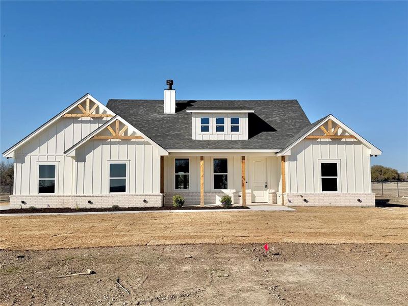 In-progress construction of a new home in , Weatherford, TX (Image 20).