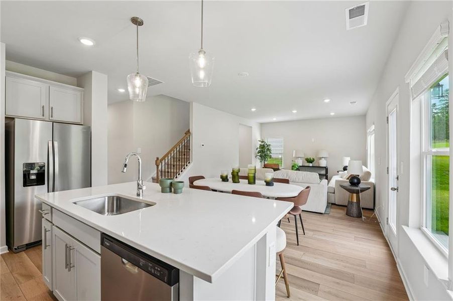 Furnished interior view inside a new home in Manning Mill, Adairsville (Image 43).