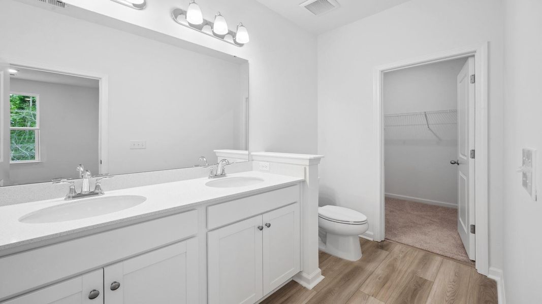 Furnished interior view inside a new home in Creekside at Andrews, Summerville (Image 13).