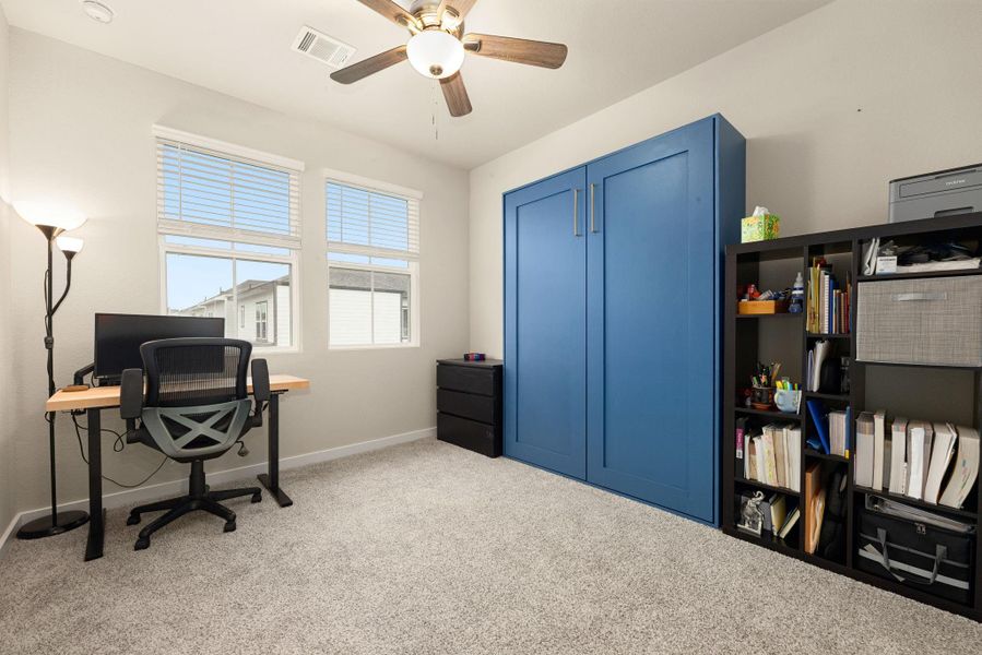 Furnished interior view inside a new home in Dunvale Village - Townhome Collection, Houston (Image 20). Furnished interior view inside a new home in Dunvale Village - Townhome Collection, Houston (Image 20).