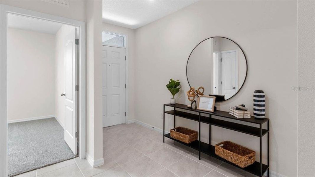 Furnished interior view inside a new home in Villamar, Winter Haven (Image 29).