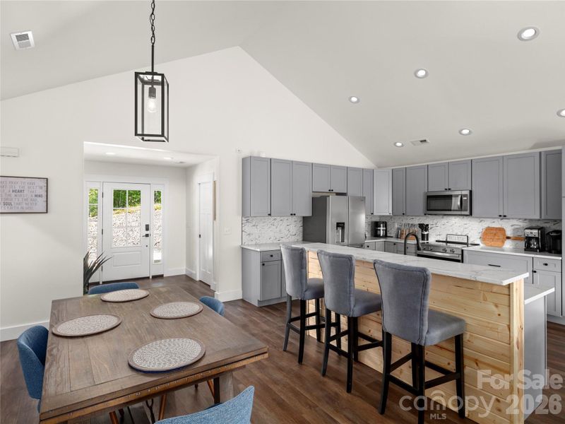 Furnished interior view inside a new home in , Nebo (Image 14).