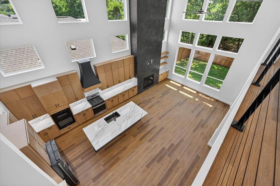 Furnished interior view inside a new home in , Dallas (Image 18).