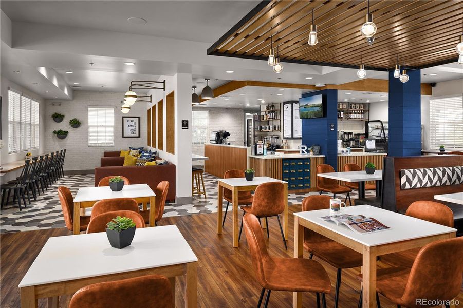 Furnished interior view inside a new home in Reunion, Commerce City (Image 18).