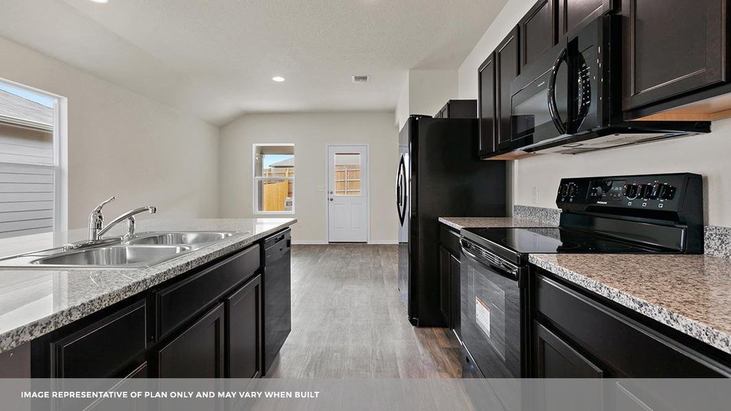 Furnished interior view inside a new home in Carillon, Manor (Image 10).