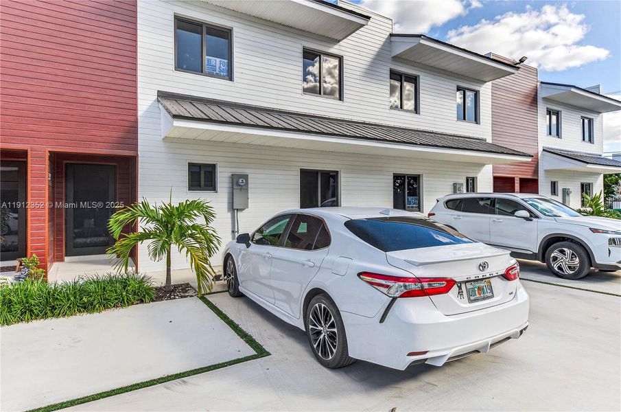 Exterior details and patio area of a home in , Florida City (Image 2). Exterior details and patio area of a home in , Florida City (Image 2).