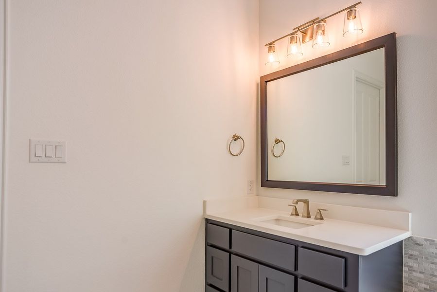 Plan 1145 Secondary Bathroom  Representative Image