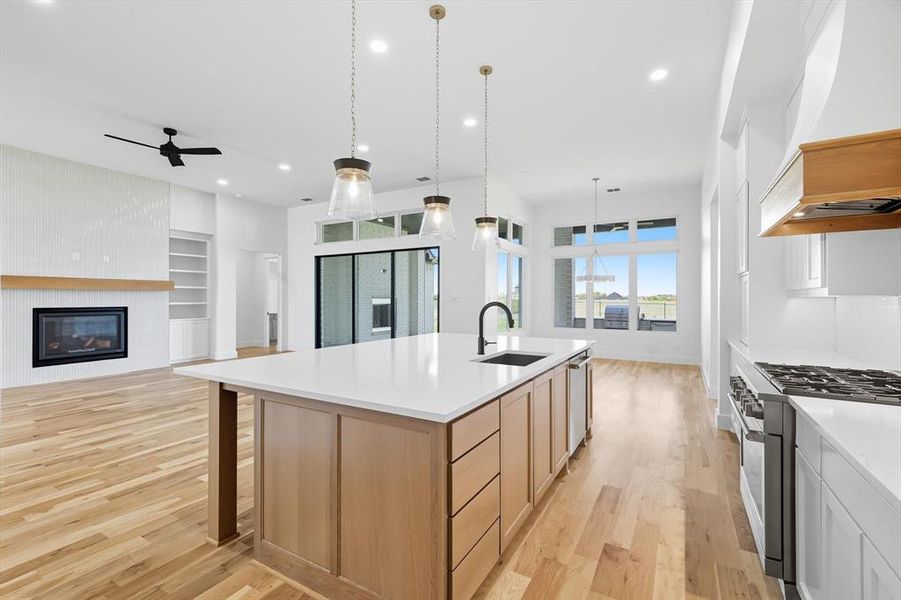 Furnished interior view inside a new home in , Celina (Image 9).