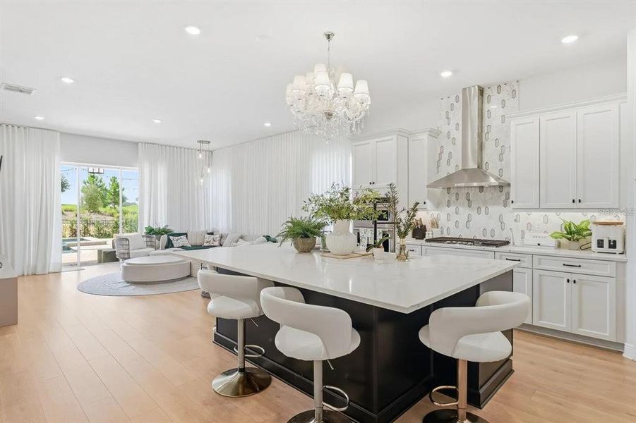 Furnished interior view inside a new home in Bella Collina, Montverde (Image 9).