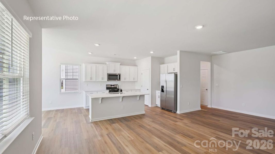 Furnished interior view inside a new home in Wallace Springs, Statesville (Image 8). Furnished interior view inside a new home in Wallace Springs, Statesville (Image 8).