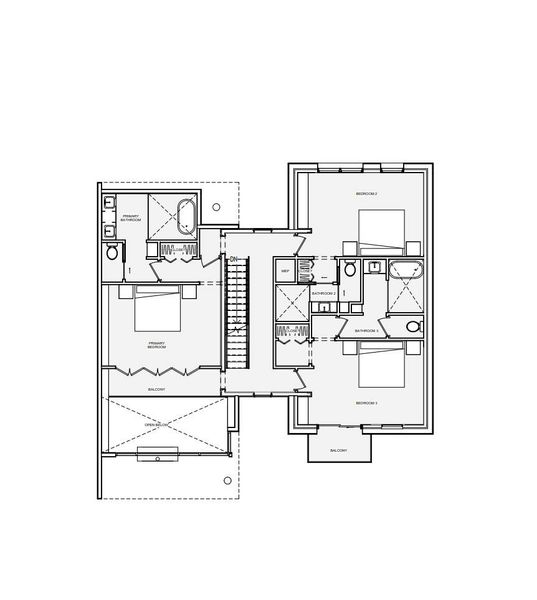 2D floor plan layout of this home in , North Charleston, SC (Image 7).