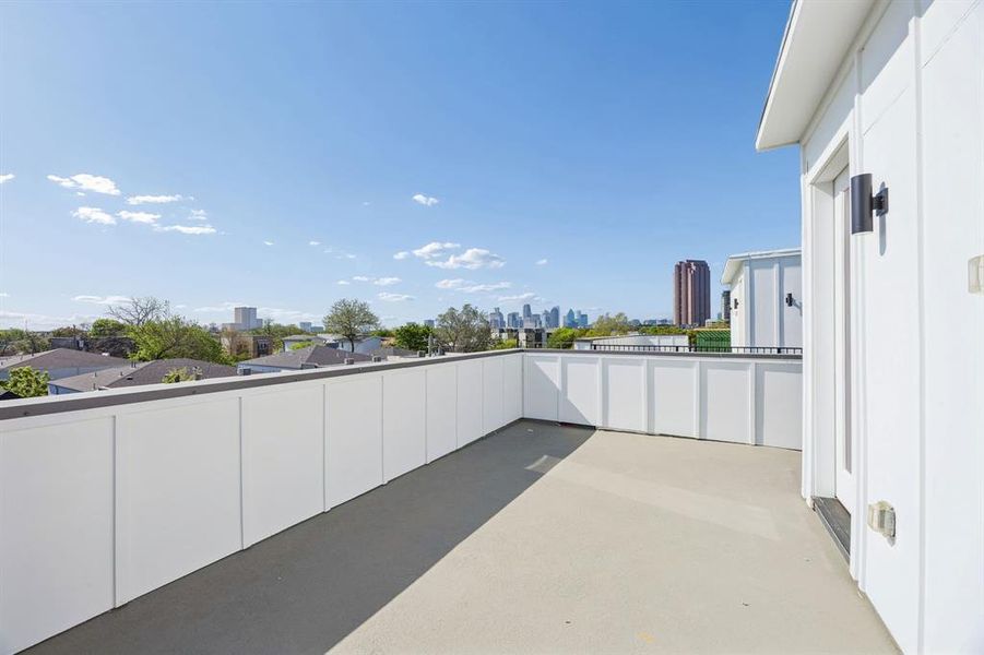 Exterior details and patio area of a home in , Dallas (Image 23). Exterior details and patio area of a home in , Dallas (Image 23).