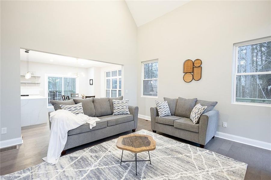Furnished interior view inside a new home in , Douglasville (Image 33).
