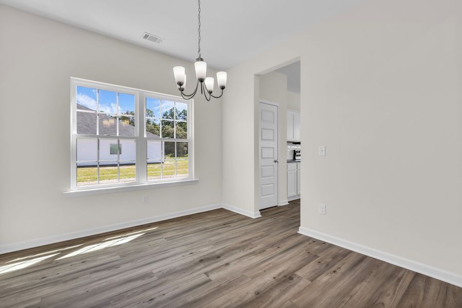 Representative unfurnished interior of a home built from the The Duncan by RTS Homes in The Village at Sassafras, Allenhurst (Image 20).