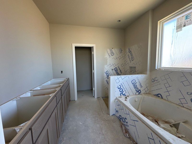 In-progress construction of a new home in Fairview Meadows, New Fairview, TX (Image 11).