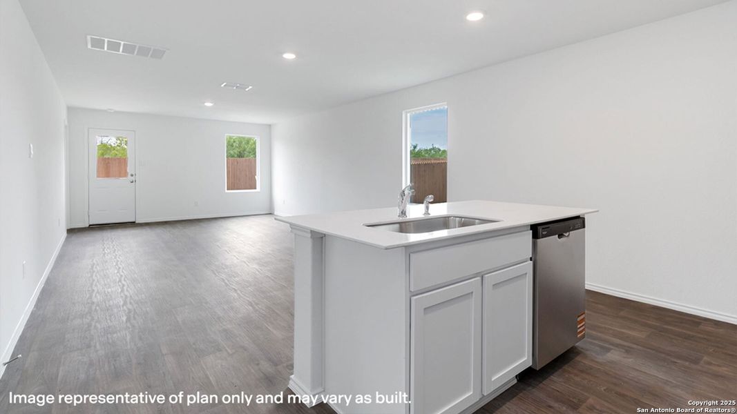 Furnished interior view inside a new home in Swenson Heights, Seguin (Image 11).