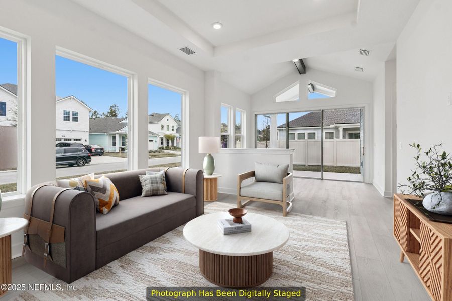 Furnished interior view inside a new home in Seabrook Village 40' Front Entry, Ponte Vedra (Image 7).