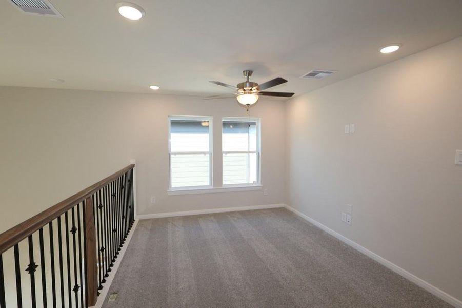 Spacious, unfurnished interior of a new home in The Grand Prairie 40’, Hockley (Image 17). Spacious, unfurnished interior of a new home in The Grand Prairie 40’, Hockley (Image 17).