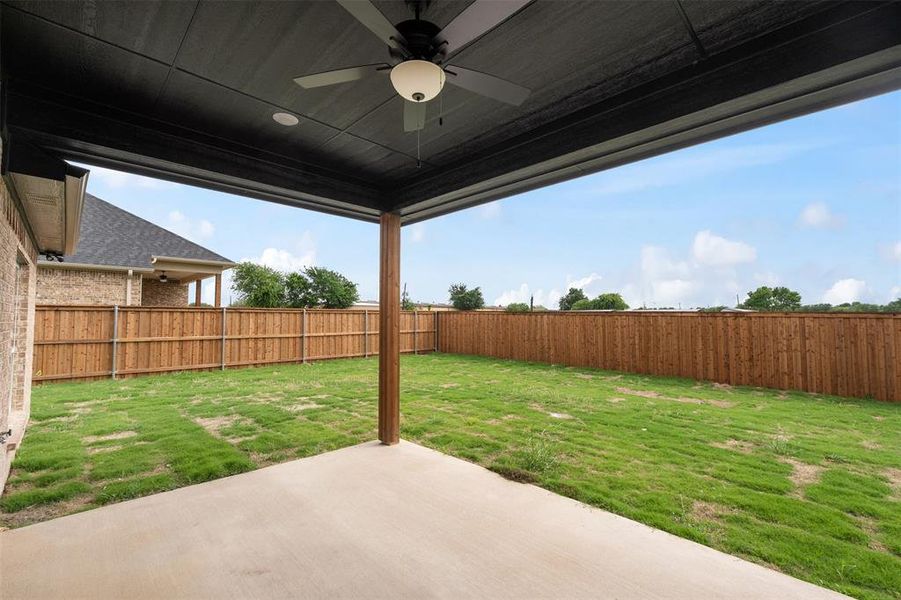 Exterior details and patio area of a home in , Mabank (Image 25).