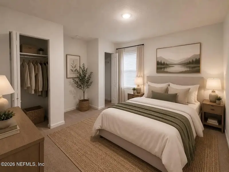 Furnished interior view inside a new home in , St. Augustine (Image 5).
