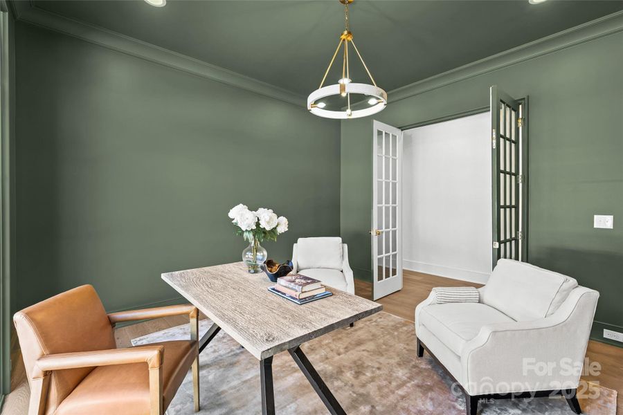 Furnished interior view inside a new home in Stratford Chase, Charlotte (Image 12).