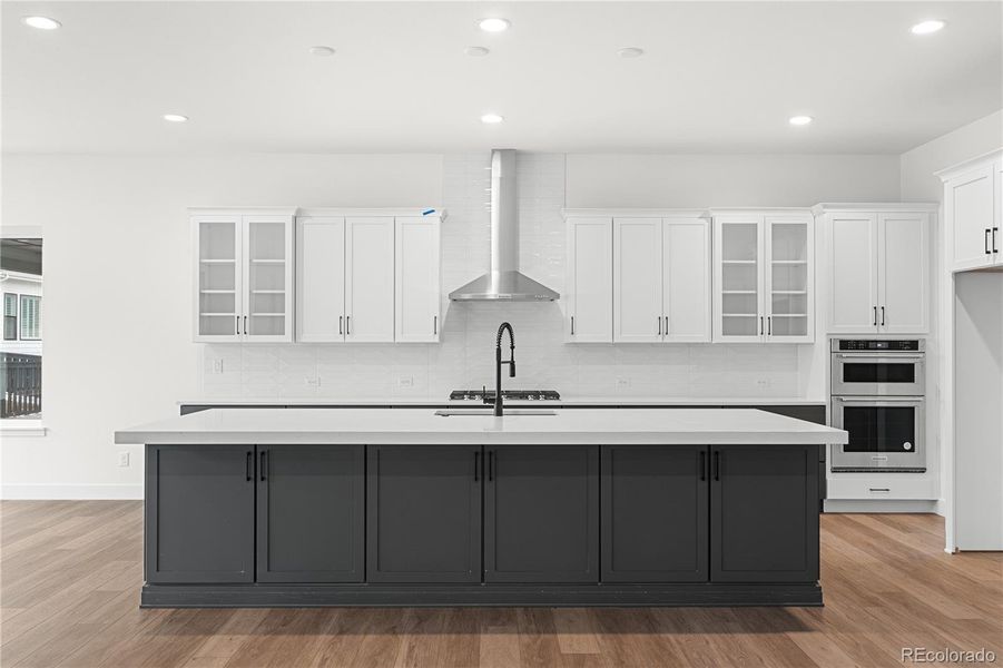 Furnished interior view inside a new home in Reflection at Solstice, Littleton (Image 20).