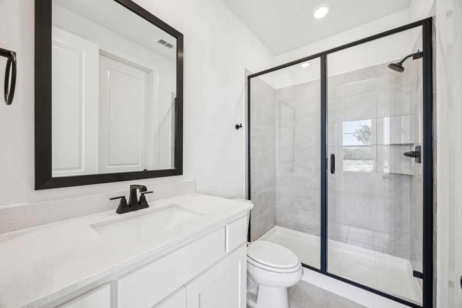 Representative furnished interior of a home built from the Percy by Normandy Homes in Rainwater Crossing, Celina (Image 5).