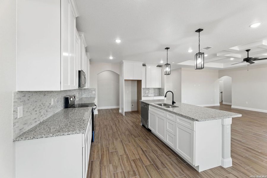 Furnished interior view inside a new home in , Lytle (Image 3). Furnished interior view inside a new home in , Lytle (Image 3).