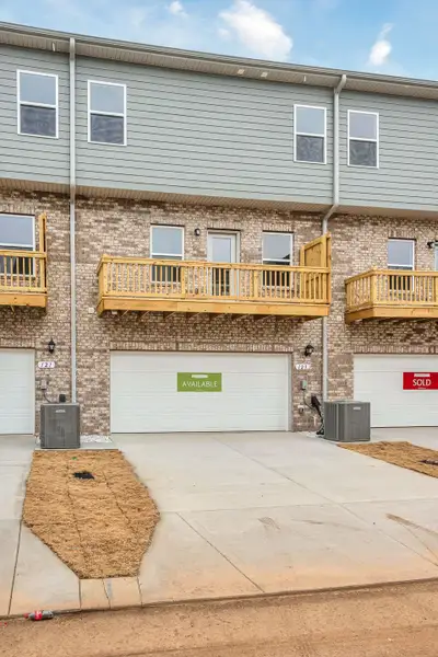 Exterior details and patio area of a home in Sweetbriar Place, Lebanon (Image 1). Exterior details and patio area of a home in Sweetbriar Place, Lebanon (Image 1).