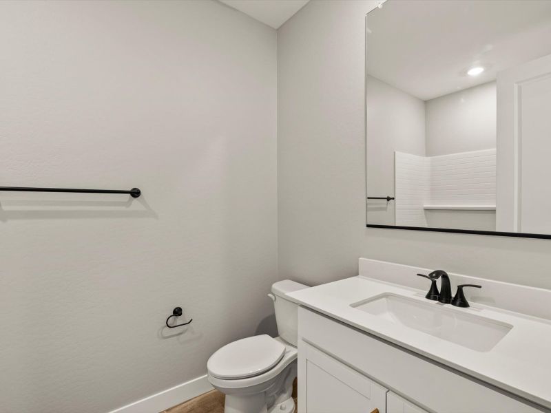 Furnished interior view inside a new home in White Tank Foothills Reserve Series, Waddell (Image 4).