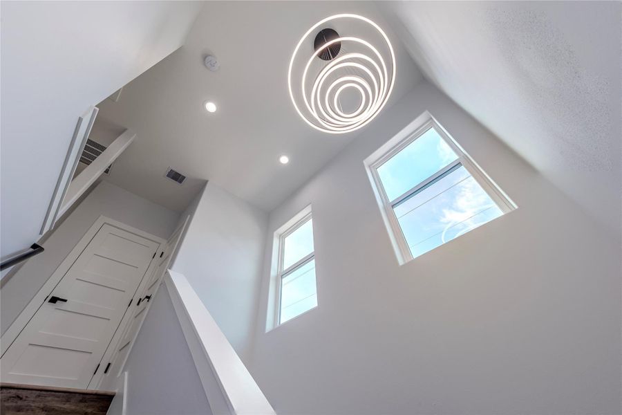 Furnished interior view inside a new home in , Galveston (Image 9). Furnished interior view inside a new home in , Galveston (Image 9).