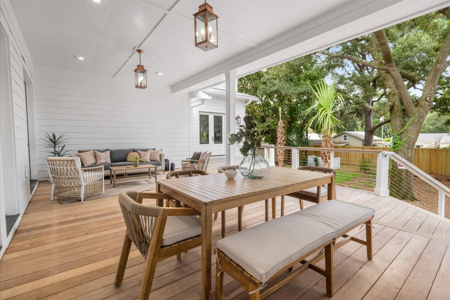 Furnished interior view inside a new home in , Mount Pleasant (Image 71).