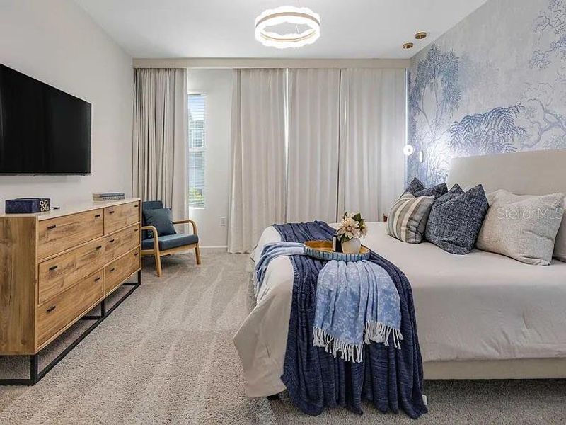 Furnished interior view inside a new home in , Kissimmee (Image 17).