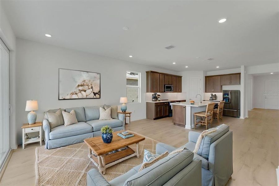 Furnished interior view inside a new home in River Hall, Alva (Image 9). Furnished interior view inside a new home in River Hall, Alva (Image 9).
