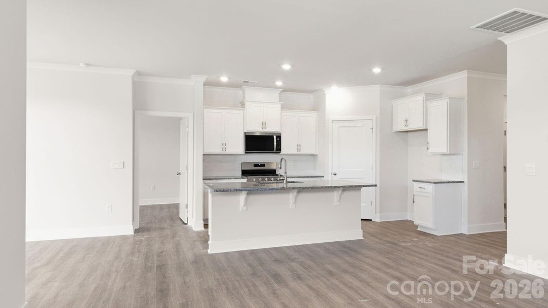 Furnished interior view inside a new home in Tap Root Farms, Hendersonville (Image 9).