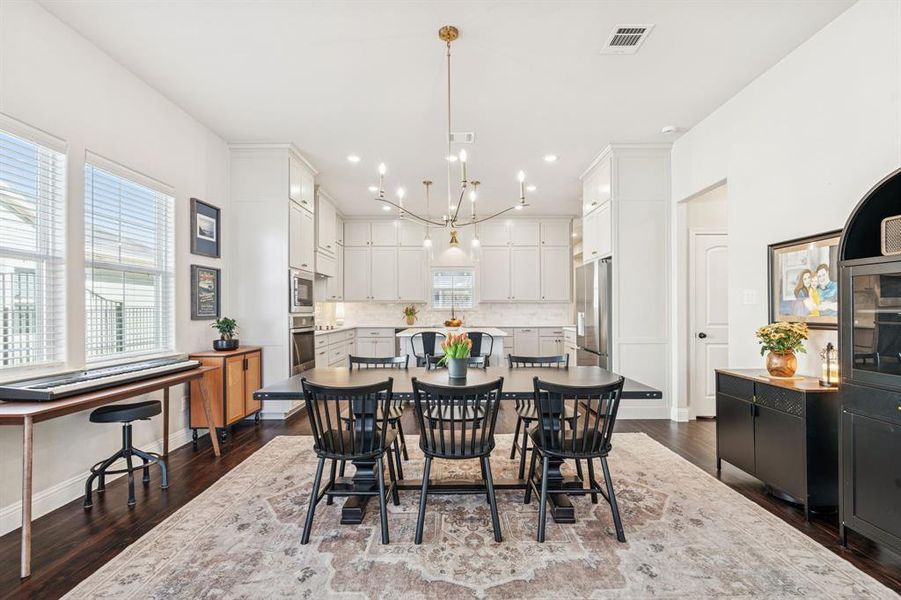 Furnished interior view inside a new home in , Burleson (Image 5). Furnished interior view inside a new home in , Burleson (Image 5).