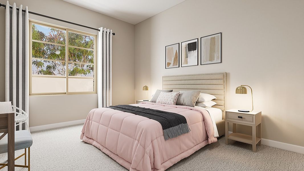 Representative furnished interior of a home built from the Cholla Plan 5541 by Tri Pointe Homes in Blossom Rock, Apache Junction (Image 29).