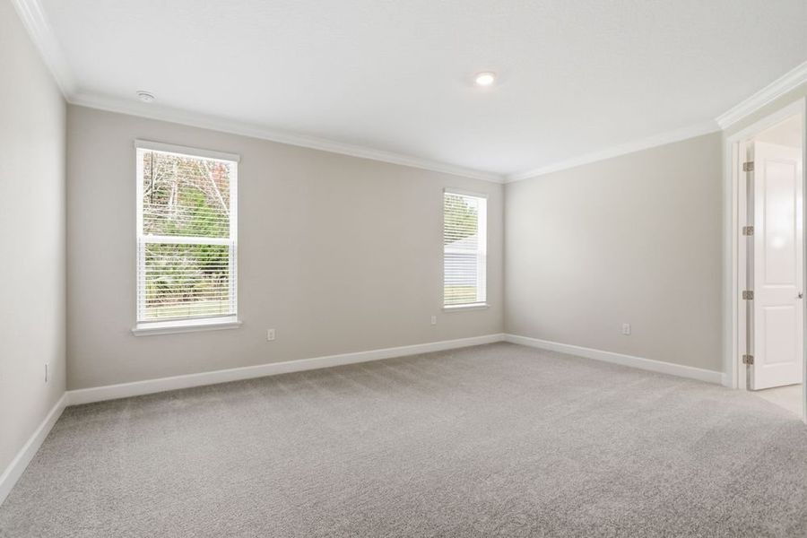 Spacious, unfurnished interior of a new home in Headwaters at Lofton Creek, Yulee (Image 15). Spacious, unfurnished interior of a new home in Headwaters at Lofton Creek, Yulee (Image 15).