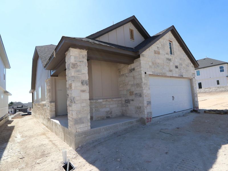 Exterior details and patio area of a home in Heritage, Dripping Springs (Image 19). Exterior details and patio area of a home in Heritage, Dripping Springs (Image 19).